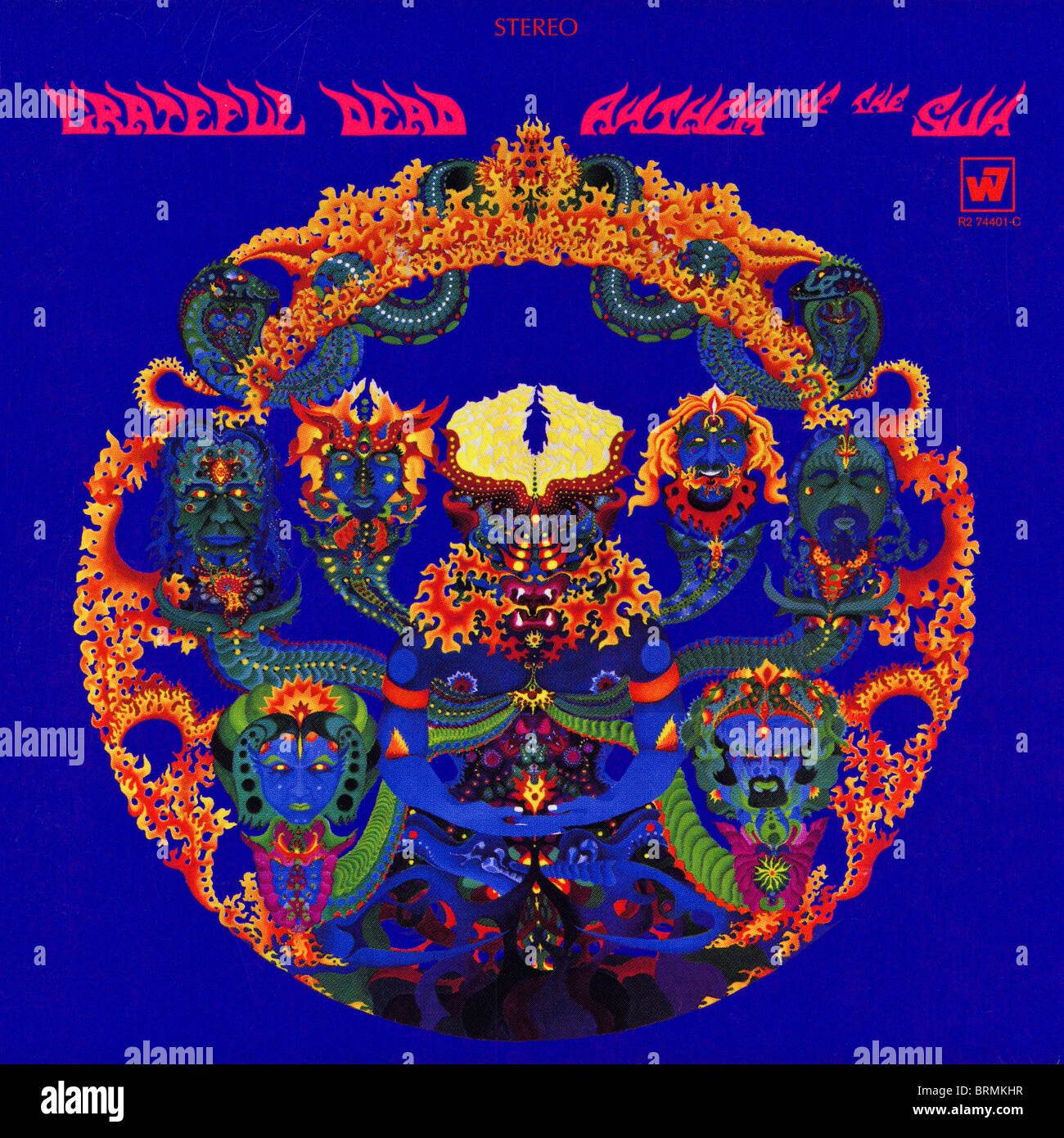 Couverture de l'album ANTHEM OF THE SUN de Grateful Dead 1968 publié par Warner Bros Records Banque D'Images