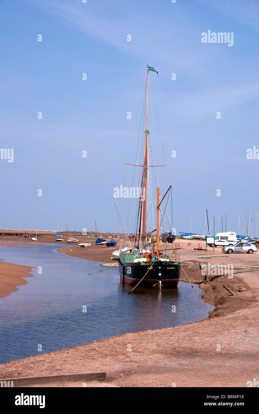 Blakeney Quay Banque D'Images