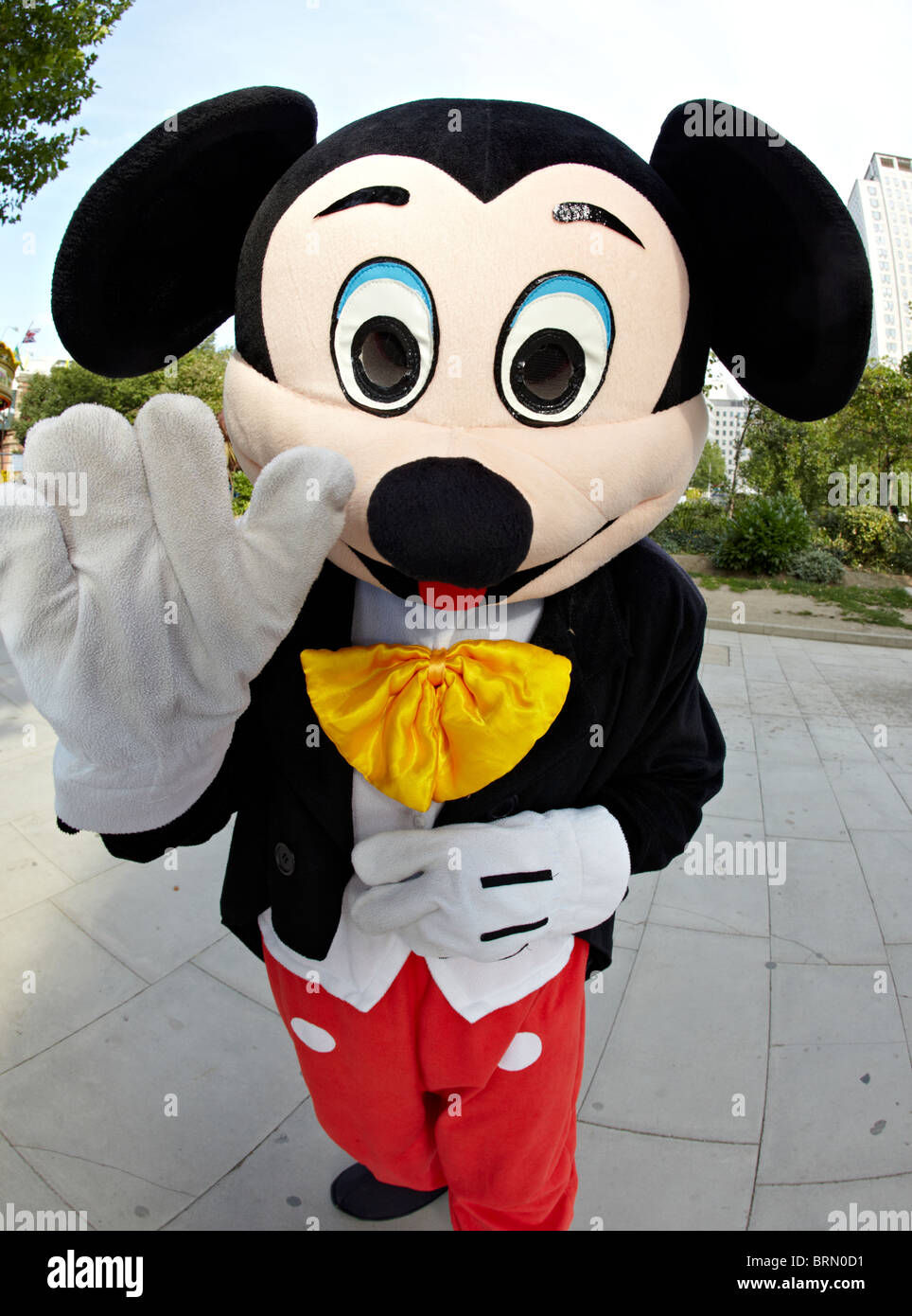 Micky Mouse South Bank London UK Europe Banque D'Images