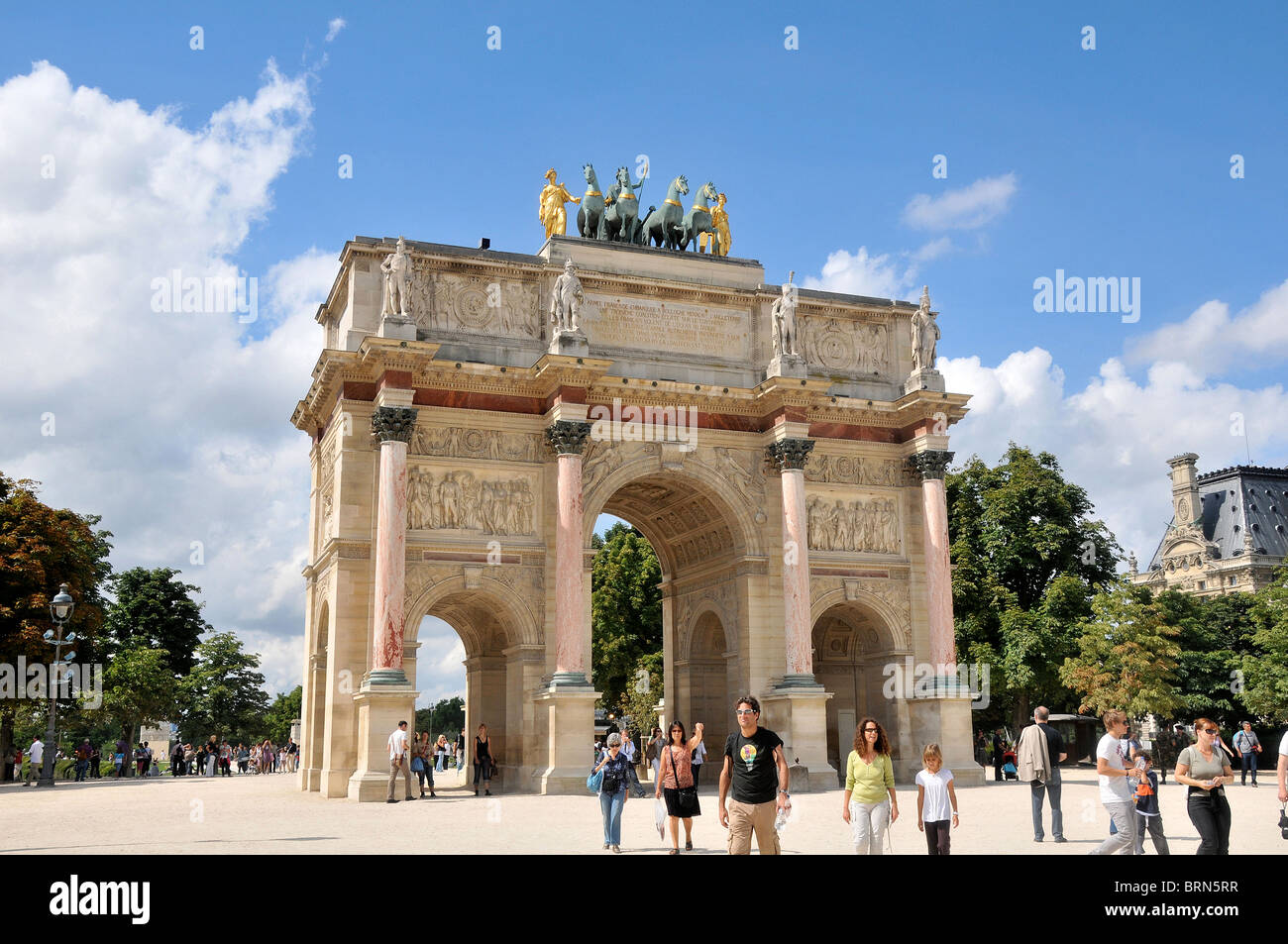 Carrousel du Louvre, Paris, France Banque D'Images