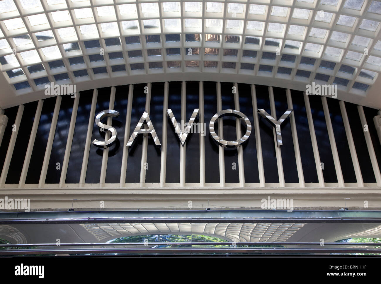 Savoy Hotel, Londres ouvre le 10 octobre 2010 après une rénovation importante Banque D'Images