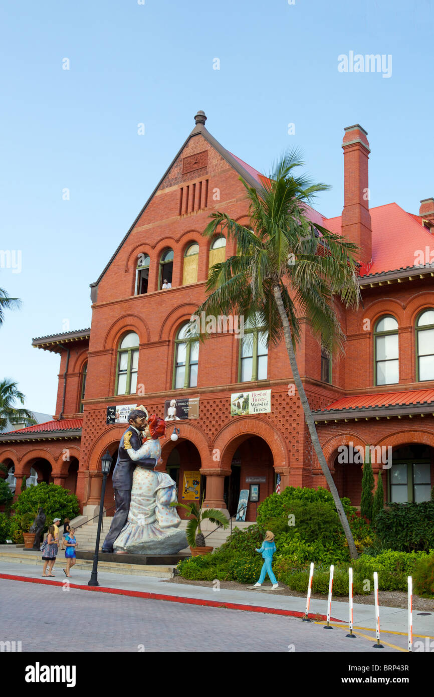 Le Key West Musée d'art et d'histoire à l'Custom House Banque D'Images