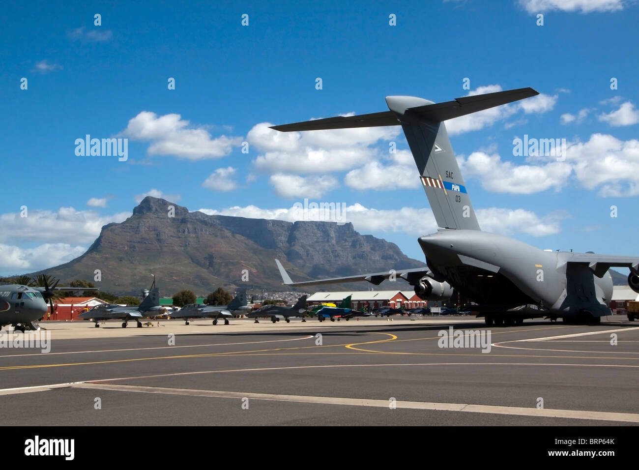 U.S. Air Force Boeing C-17 Globemaster III, à l'air show Banque D'Images