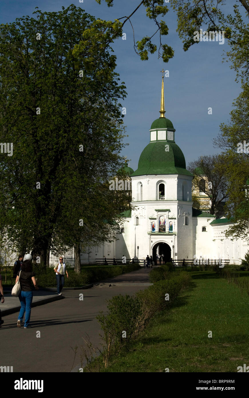 Monastère de la Transfiguration du Sauveur Novgorod-Siverskyi, Ukraine Banque D'Images