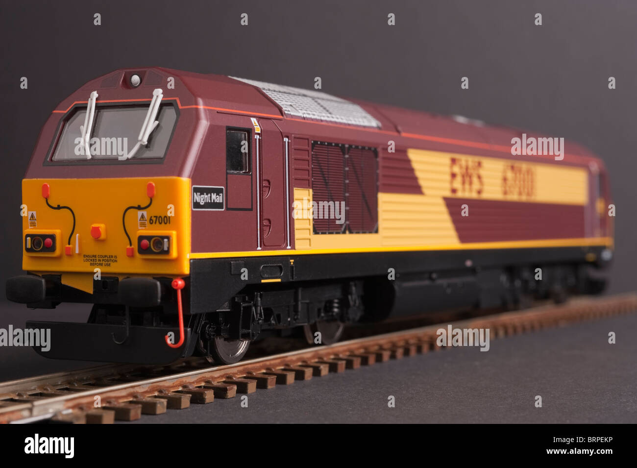 Locomotive Diesel de la classe 67, livrée EWS Banque D'Images