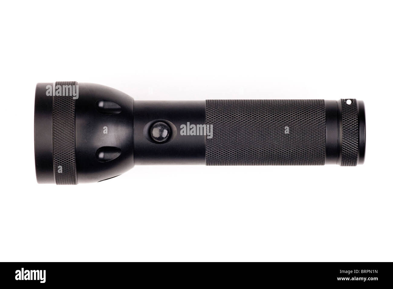 / Torche Lampe de poche avec LED blanches Banque D'Images