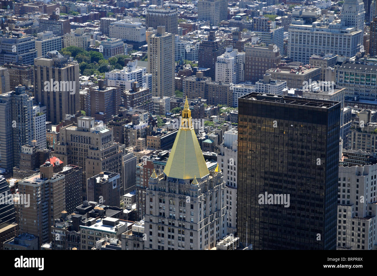Toits de New York City, New York, USA, ETATS-UNIS, Amérique du Nord Banque D'Images