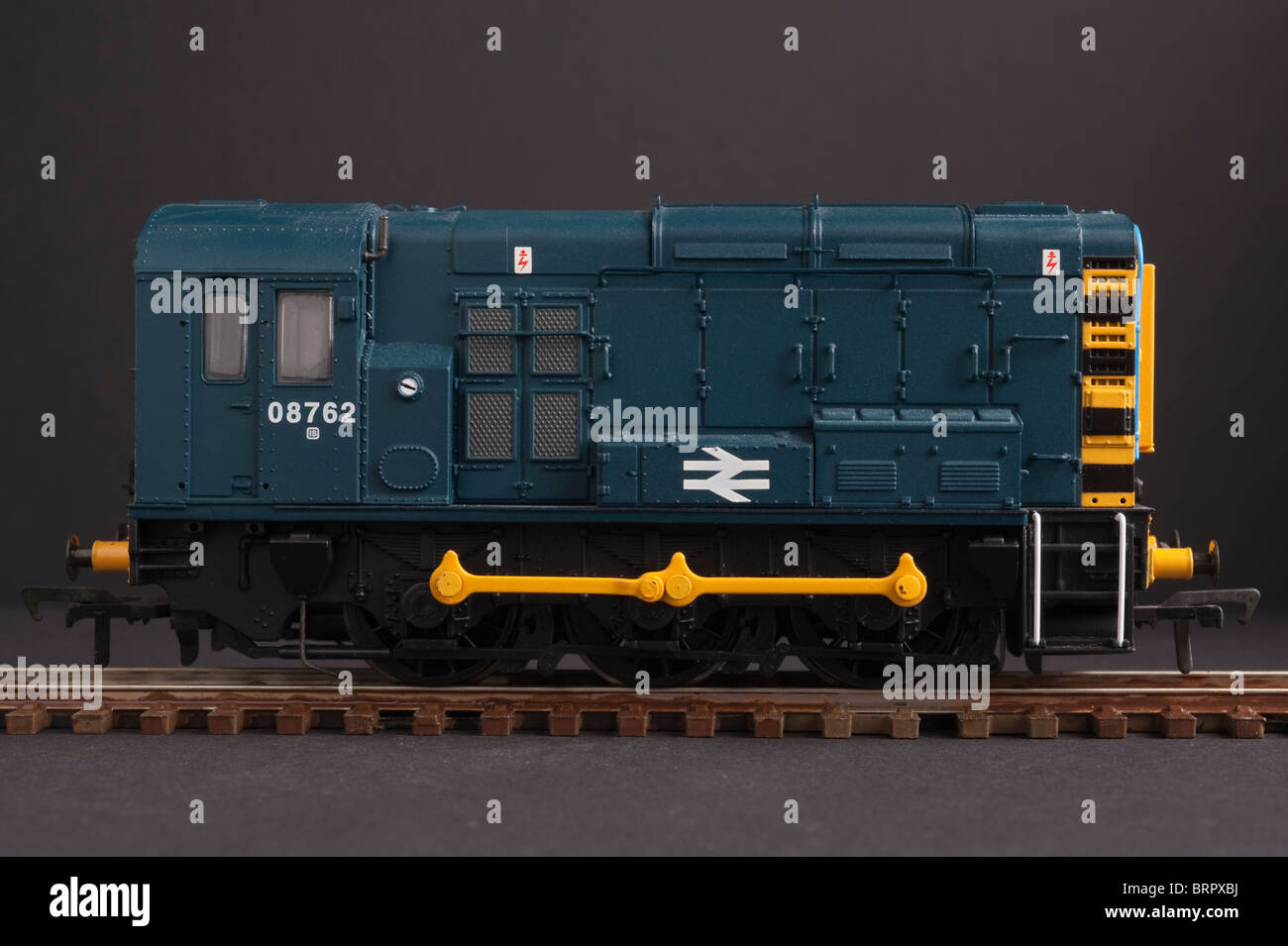 Classe 08 Locomotive Diesel BR, livrée bleu Banque D'Images