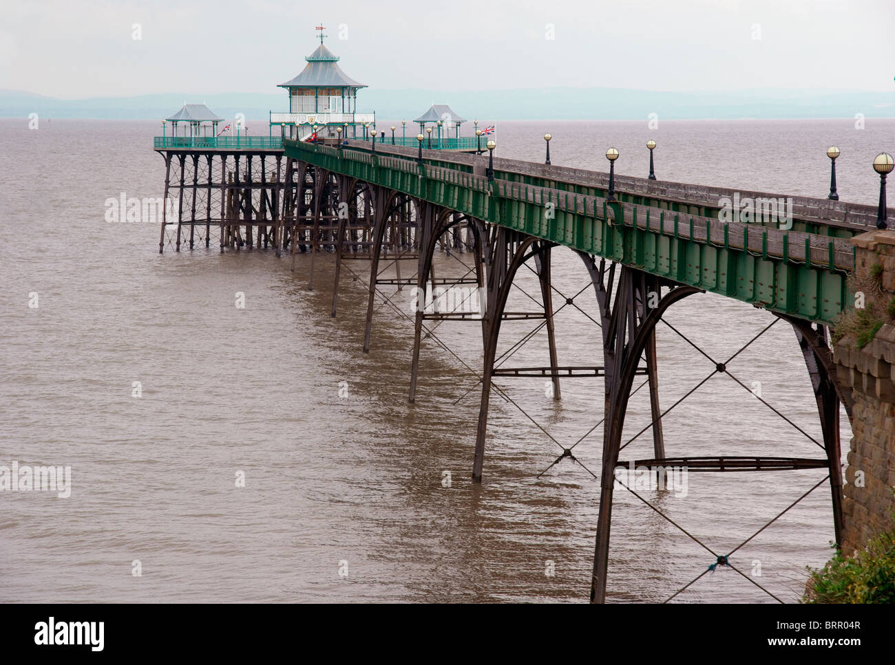 Clevedon Pier Banque D'Images