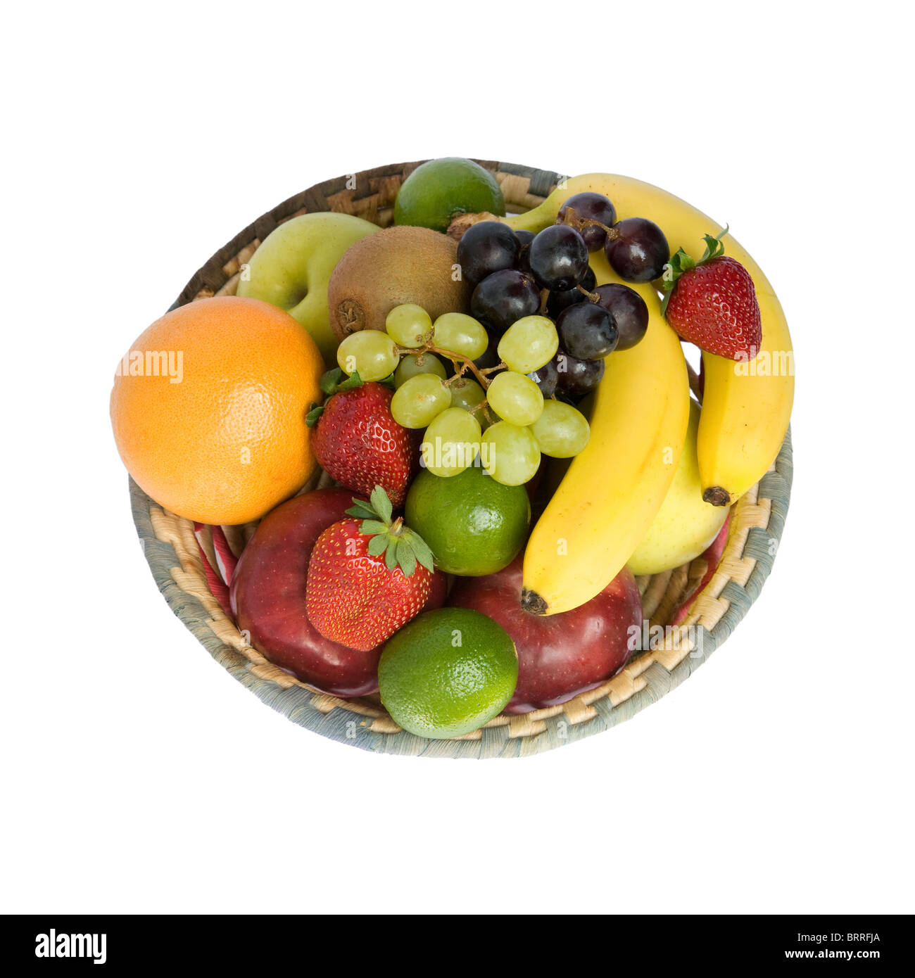 panier de fruits Banque D'Images