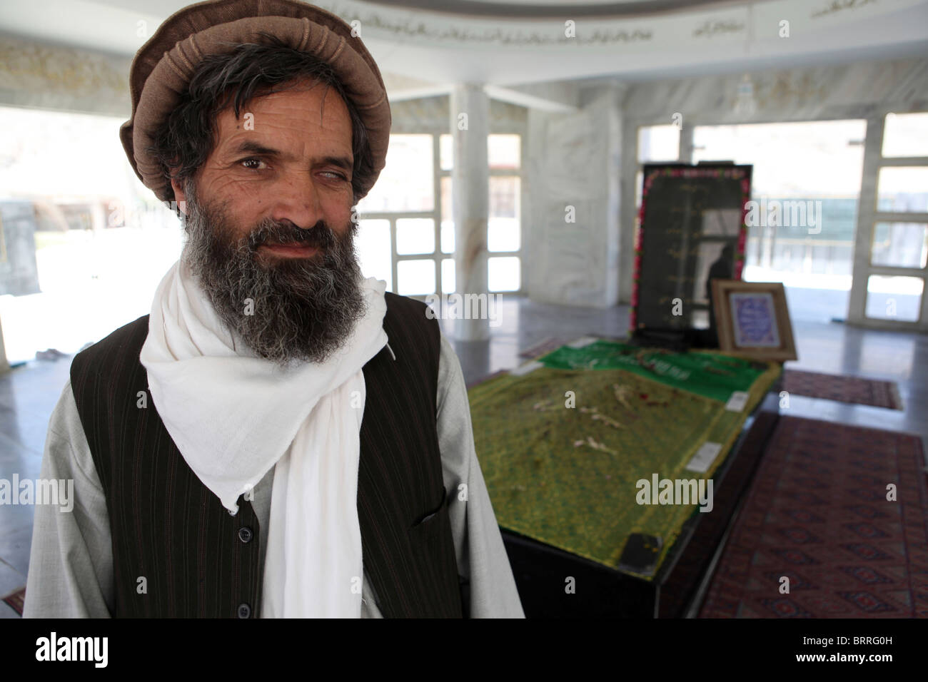 Tombe d'ahmed sha massoud en Afghanistan Banque D'Images