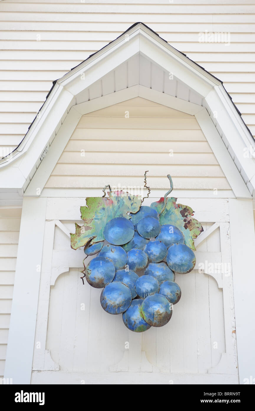 USA New York Naples NY Monica's tartes tartes raisin Canandaigua Lake Banque D'Images