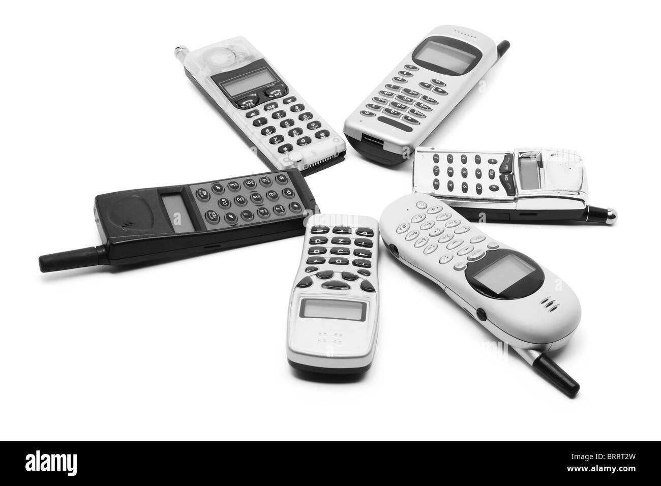 Téléphones mobiles Banque D'Images