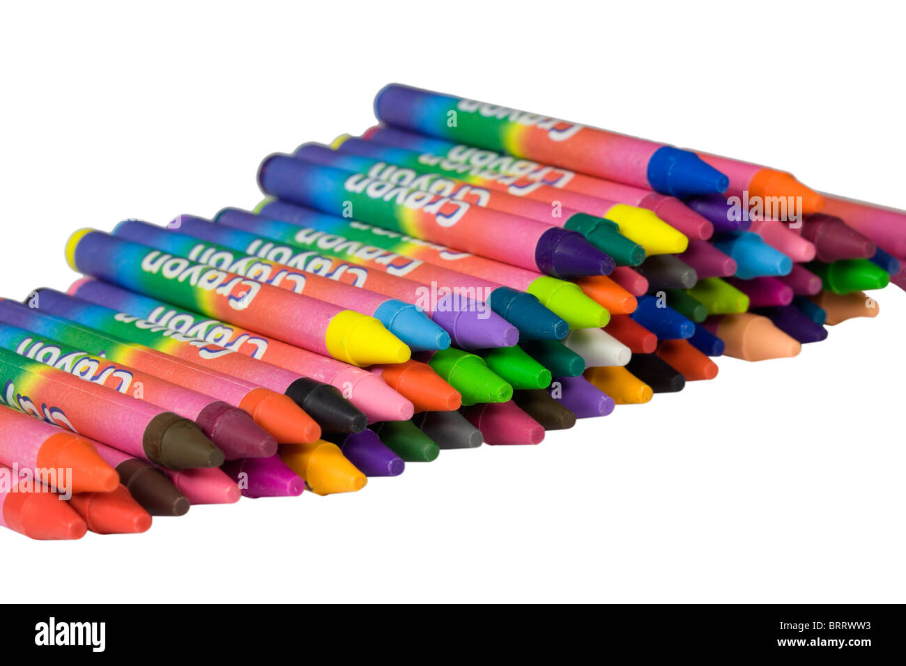 Crayons de couleur Banque D'Images