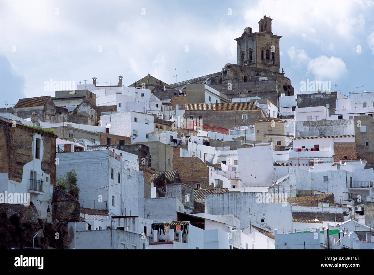 Arcos de la Frontera, Andalousie, Espagne, Europe Banque D'Images