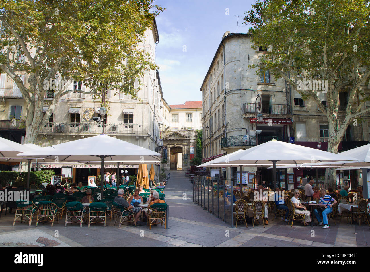 Place de l'Horloge, Avignon, France Photo Stock - Alamy