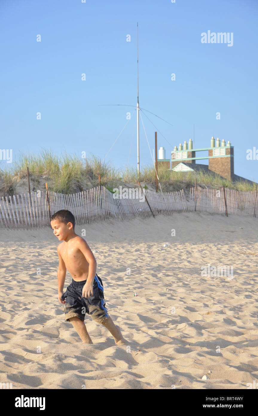 Misquamicut beach, Rhode Island, USA Banque D'Images