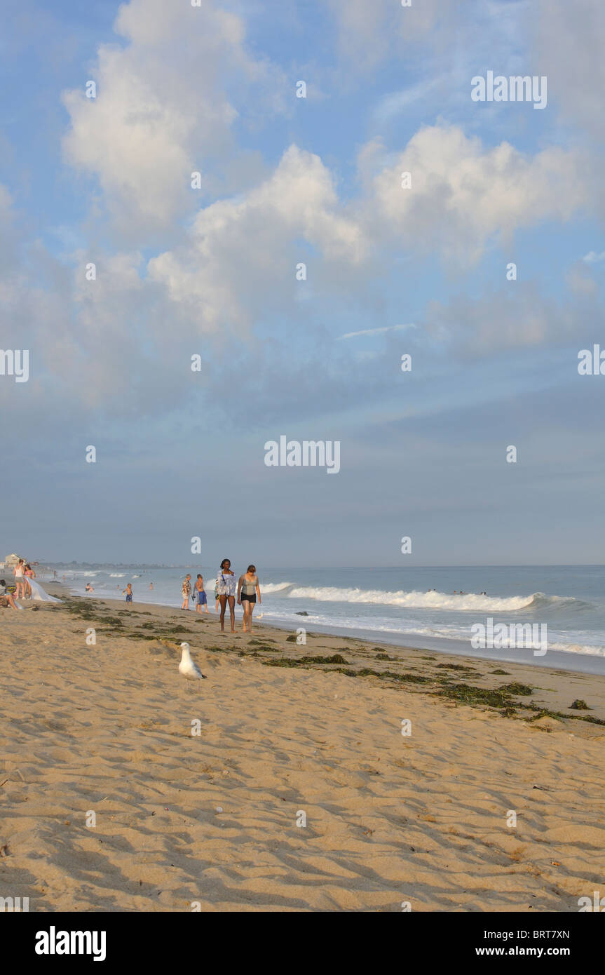 Misquamicut beach, Rhode Island, USA Banque D'Images