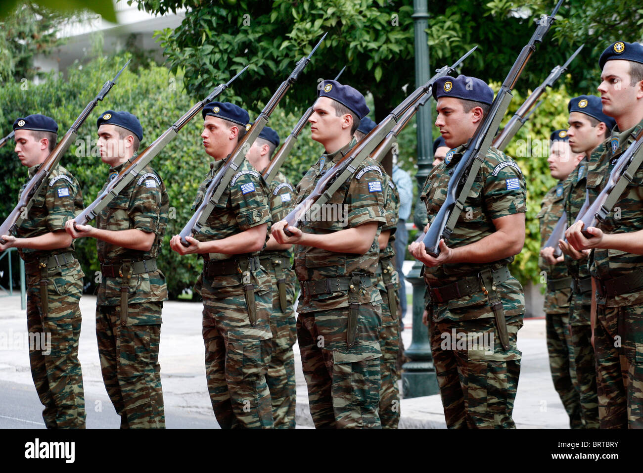 Armée grecque Banque D'Images