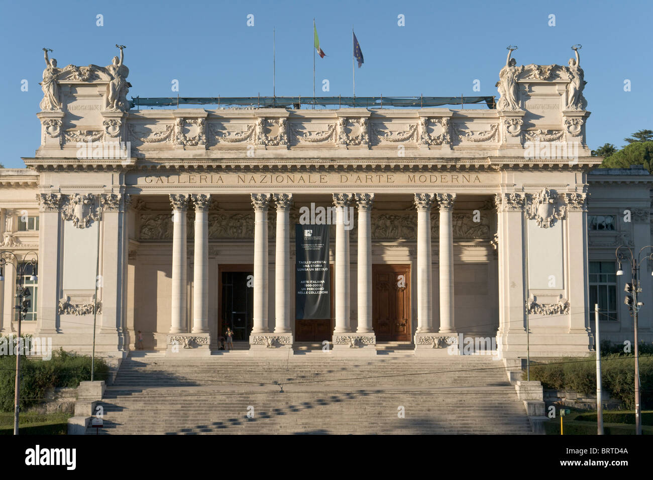 Palazzo delle Belle Arti, Galleria Nazionale d'Arte Moderna, Rome Banque D'Images