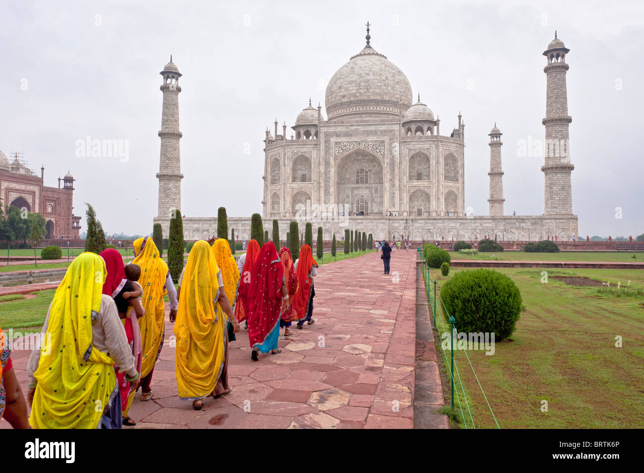 Taj Mahal, Inde Banque D'Images