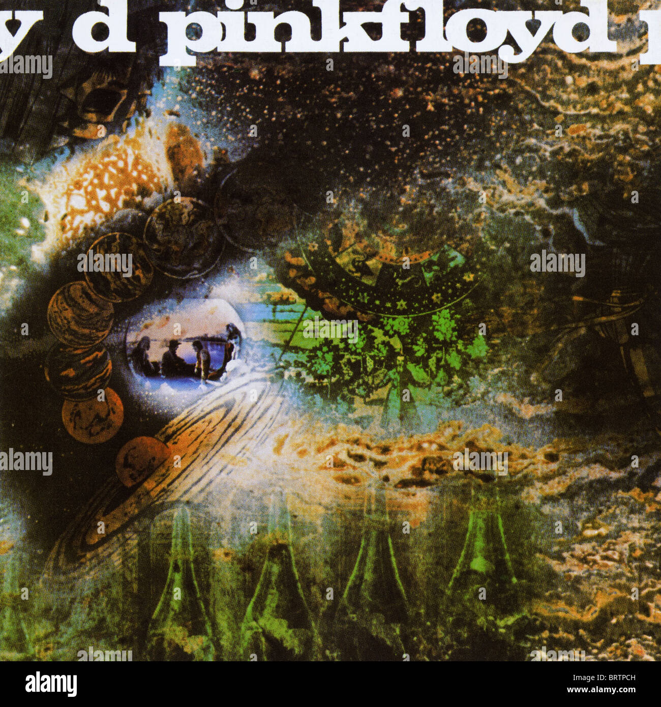 Couverture de l'album d'un Saucerful of Secrets de Pink Floyd publié par EMI Records en 1968 Banque D'Images