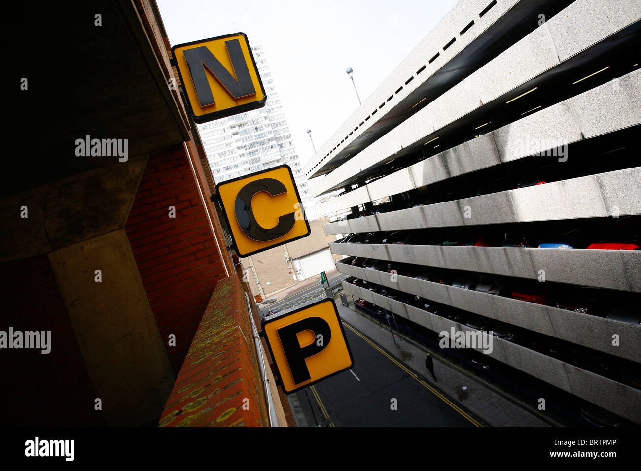 Parking NCP à Brighton. Photo par James Boardman Banque D'Images