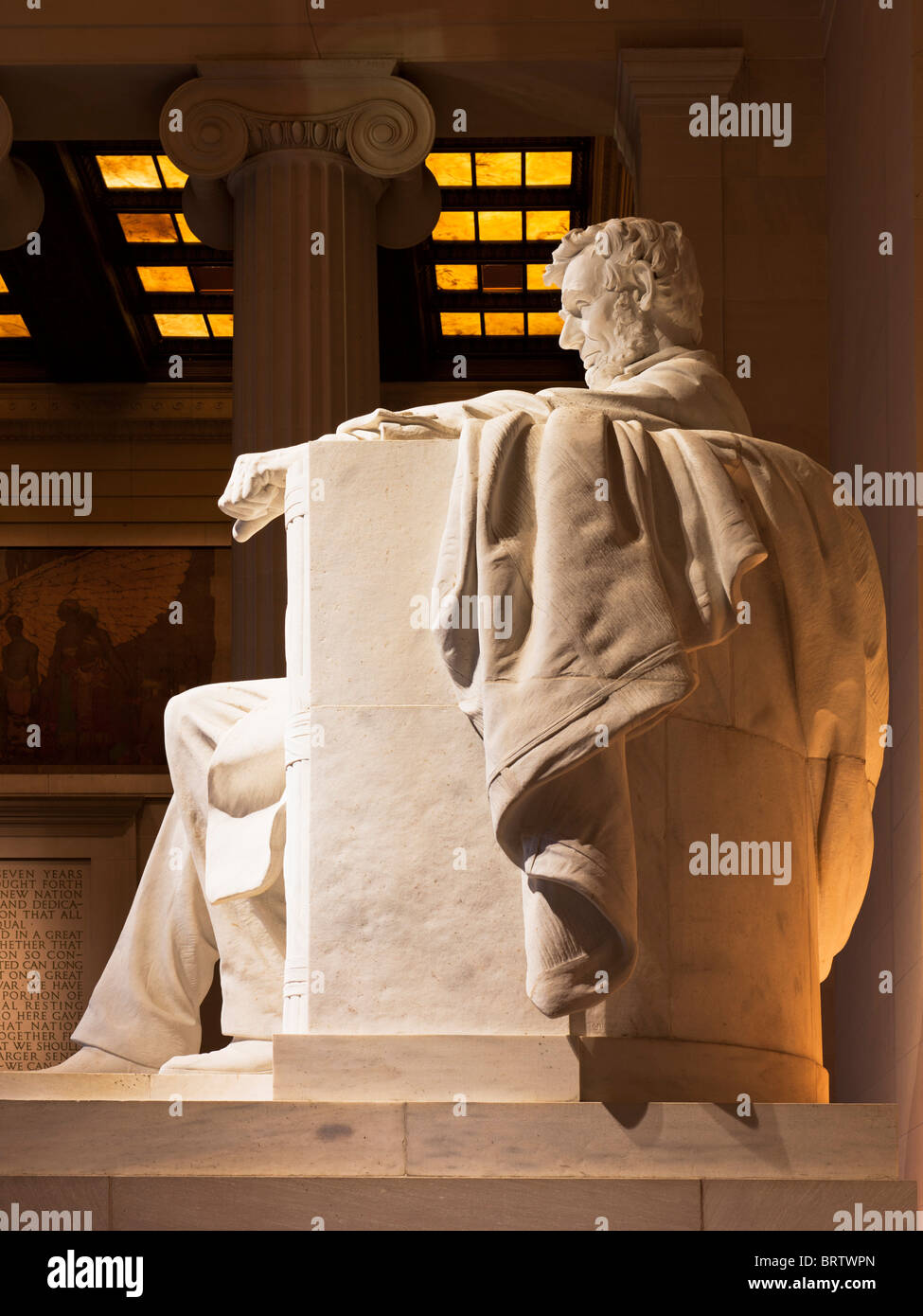 Lincoln Memorial, Washington DC Banque D'Images