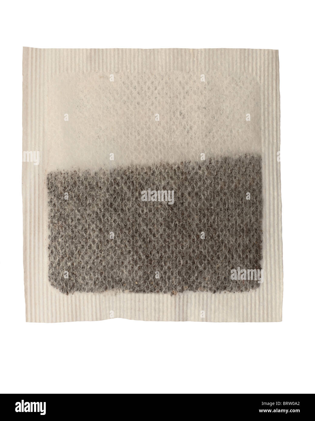 Les sachet de thé close up on a white background Banque D'Images