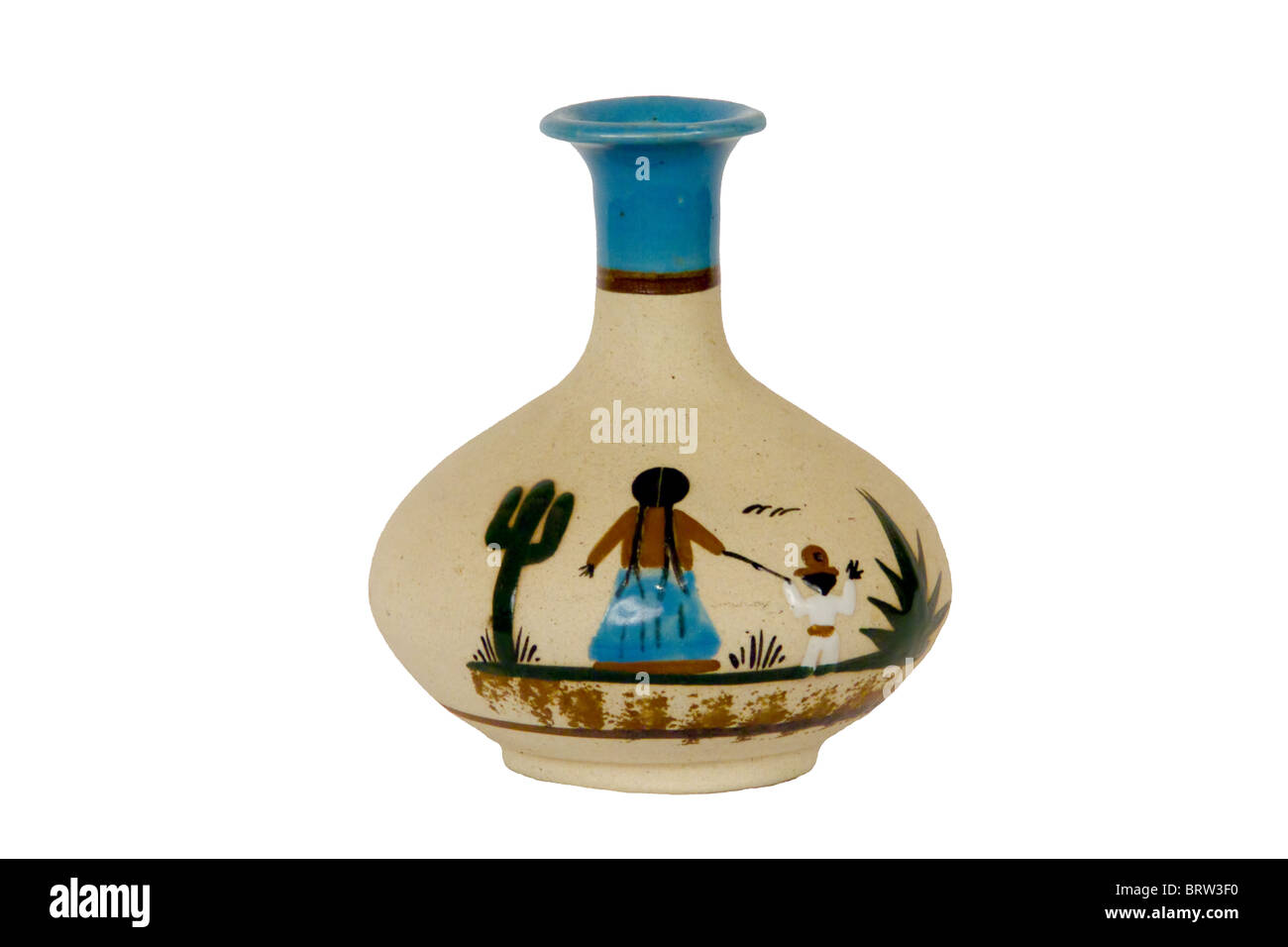 Vase fabriqué par Native American Indian Banque D'Images
