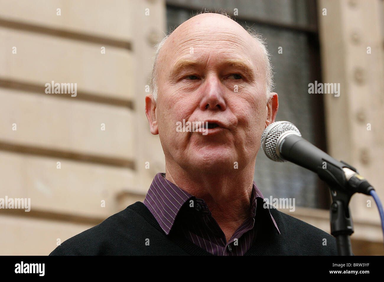 Paul Midi - Gen Secrétaire de Prospect (union européenne) Banque D'Images