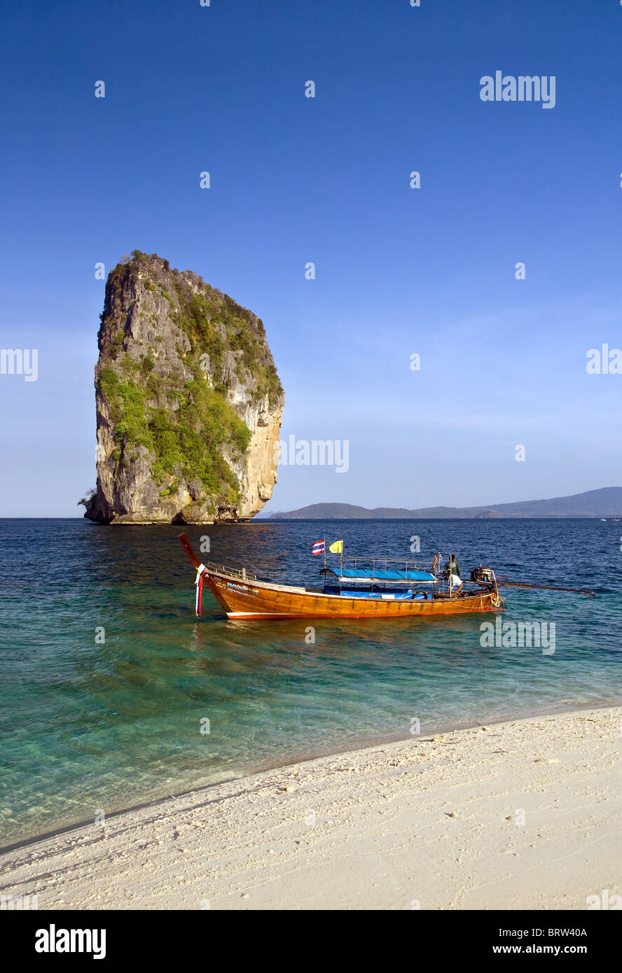 Koh Poda dans la mer d'Andaman Banque D'Images
