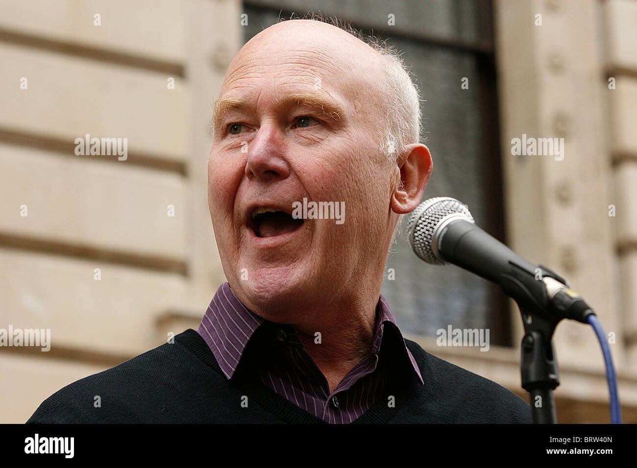 Paul Midi - Gen Secrétaire de Prospect (union européenne) Banque D'Images