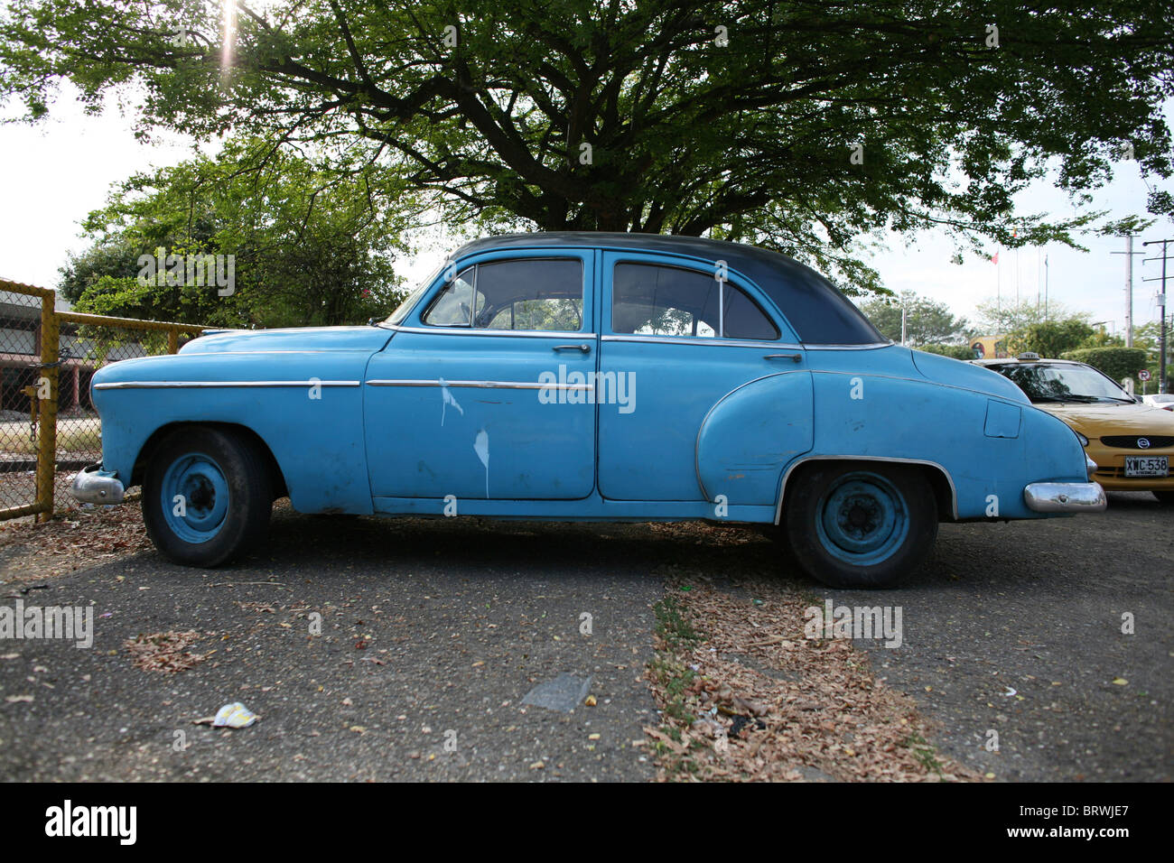 Oldtimer en Colombie Banque D'Images