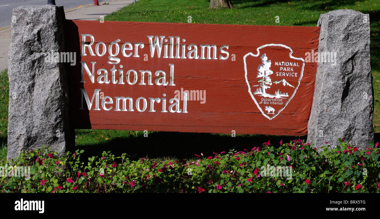 Roger Williams National Memorial à Providence Banque D'Images