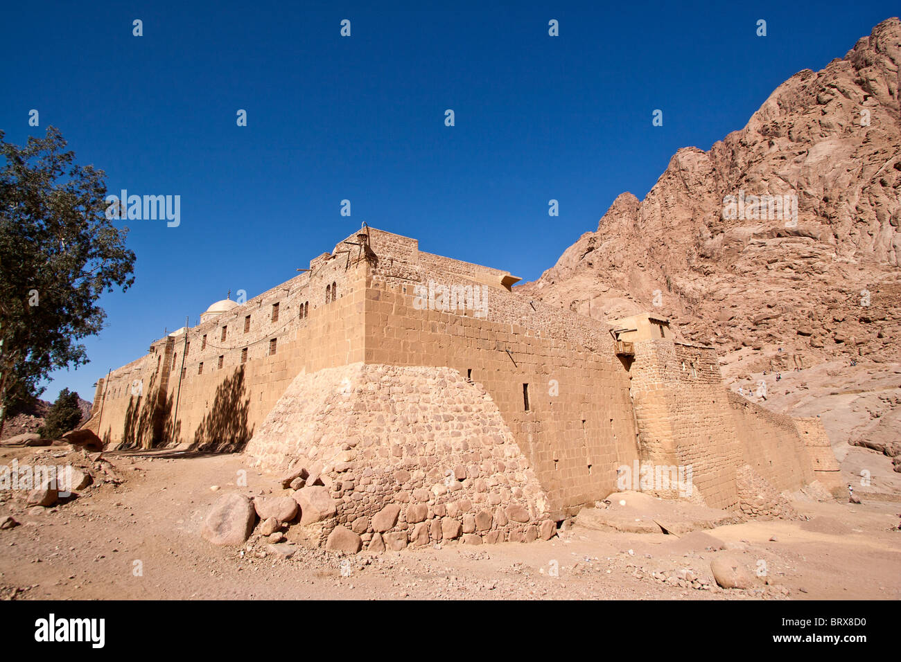 Le monastère Sainte Catherine, Mont Sinaï, Egypte. Banque D'Images