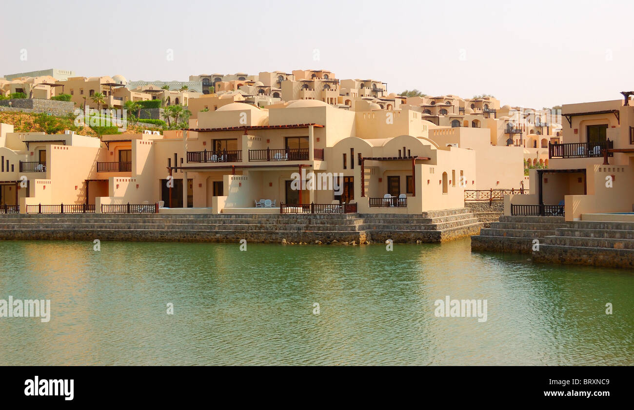 Locations de villas en hôtel de luxe, DUBAÏ, ÉMIRATS ARABES UNIS Banque D'Images