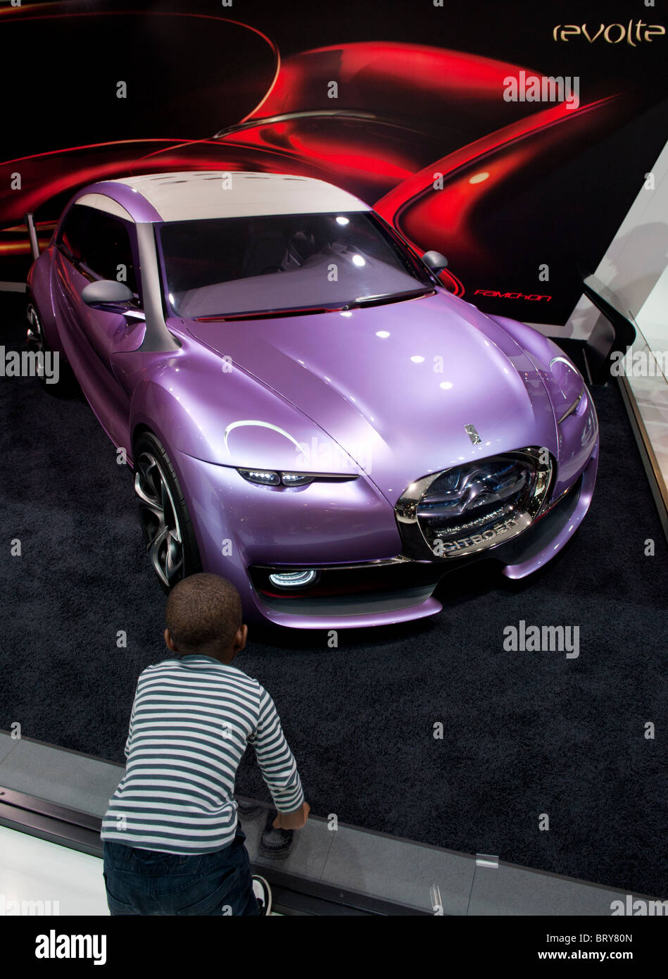 Citroen Revolte concept-car à Paris Motor Show 2010 Banque D'Images