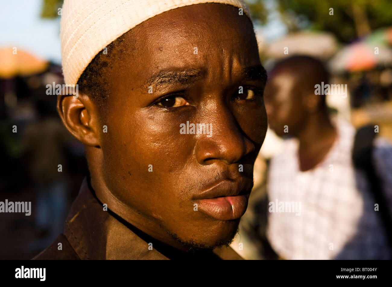 Visages du Burkina Faso. Banque D'Images