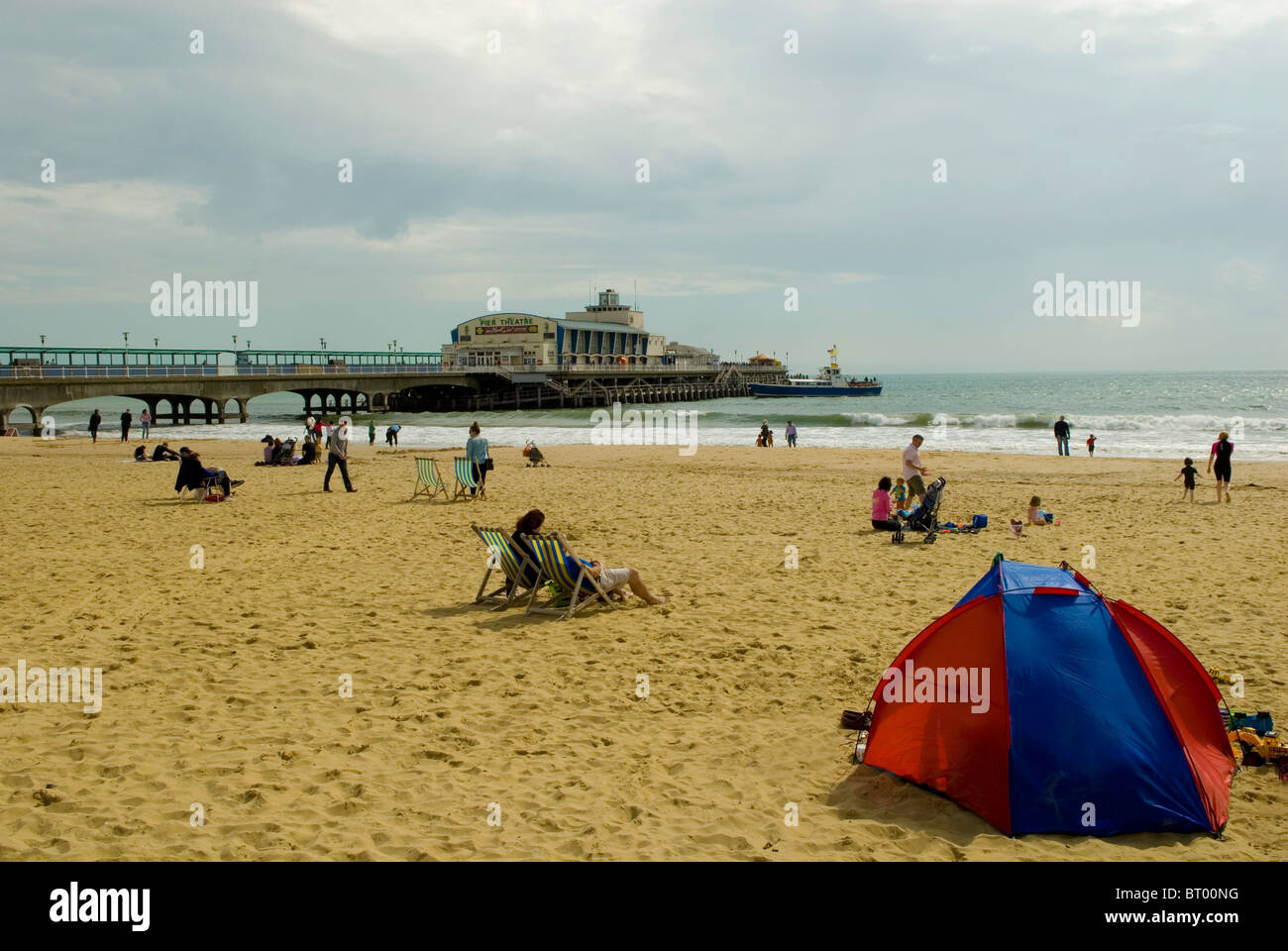 La jetée de Bournemouth Dorset England UK 2010 Banque D'Images