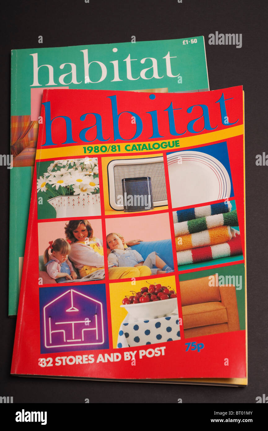 Habitat style design ameublement d'intérieur 80 s royaume uni meubles de  vente au détail Banque de photographies et d'images à haute résolution -  Alamy