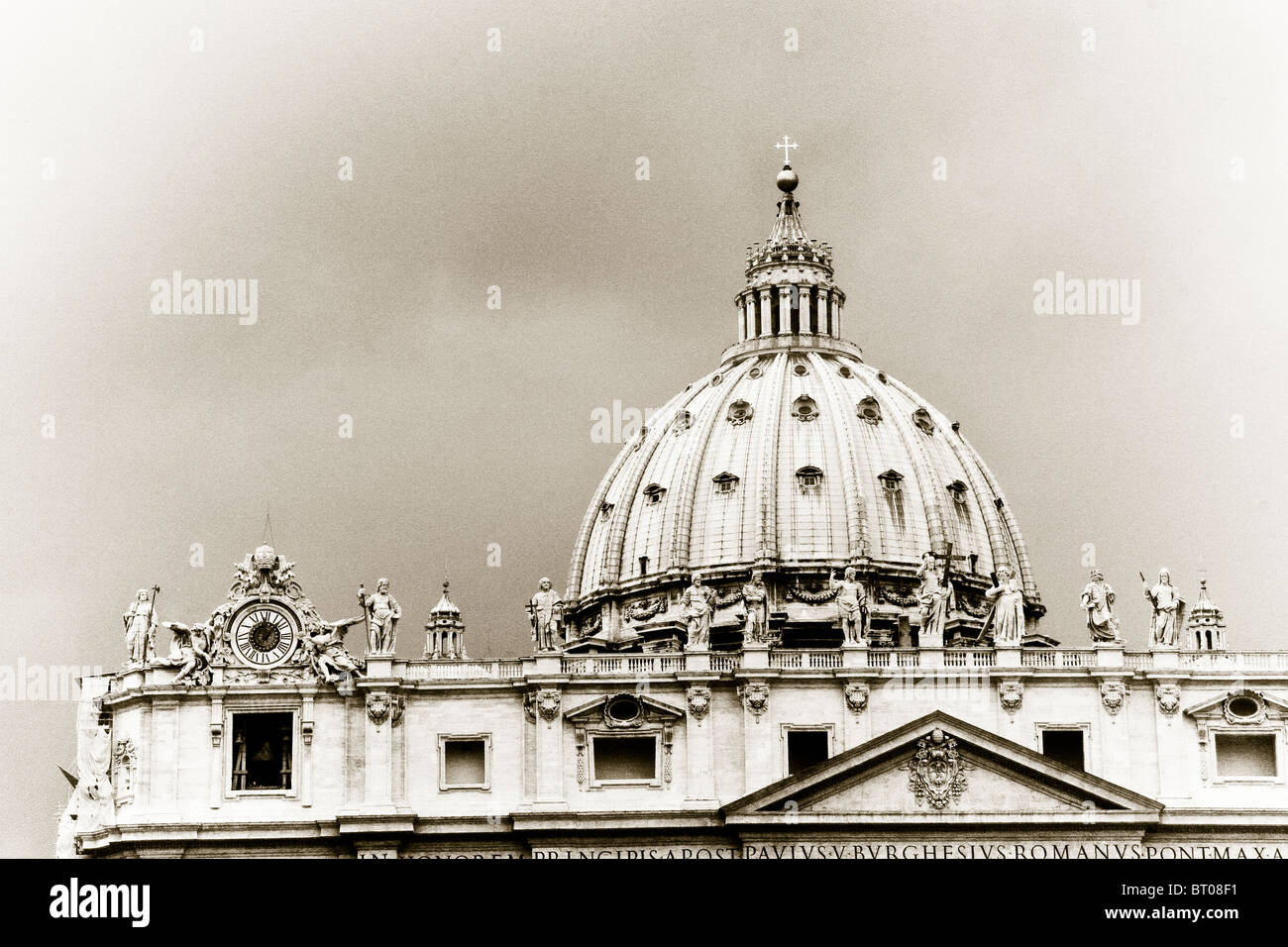 Autour de l'architecture de la Chapelle Sixtine et les Musées du Vatican, Rome , Italie Banque D'Images