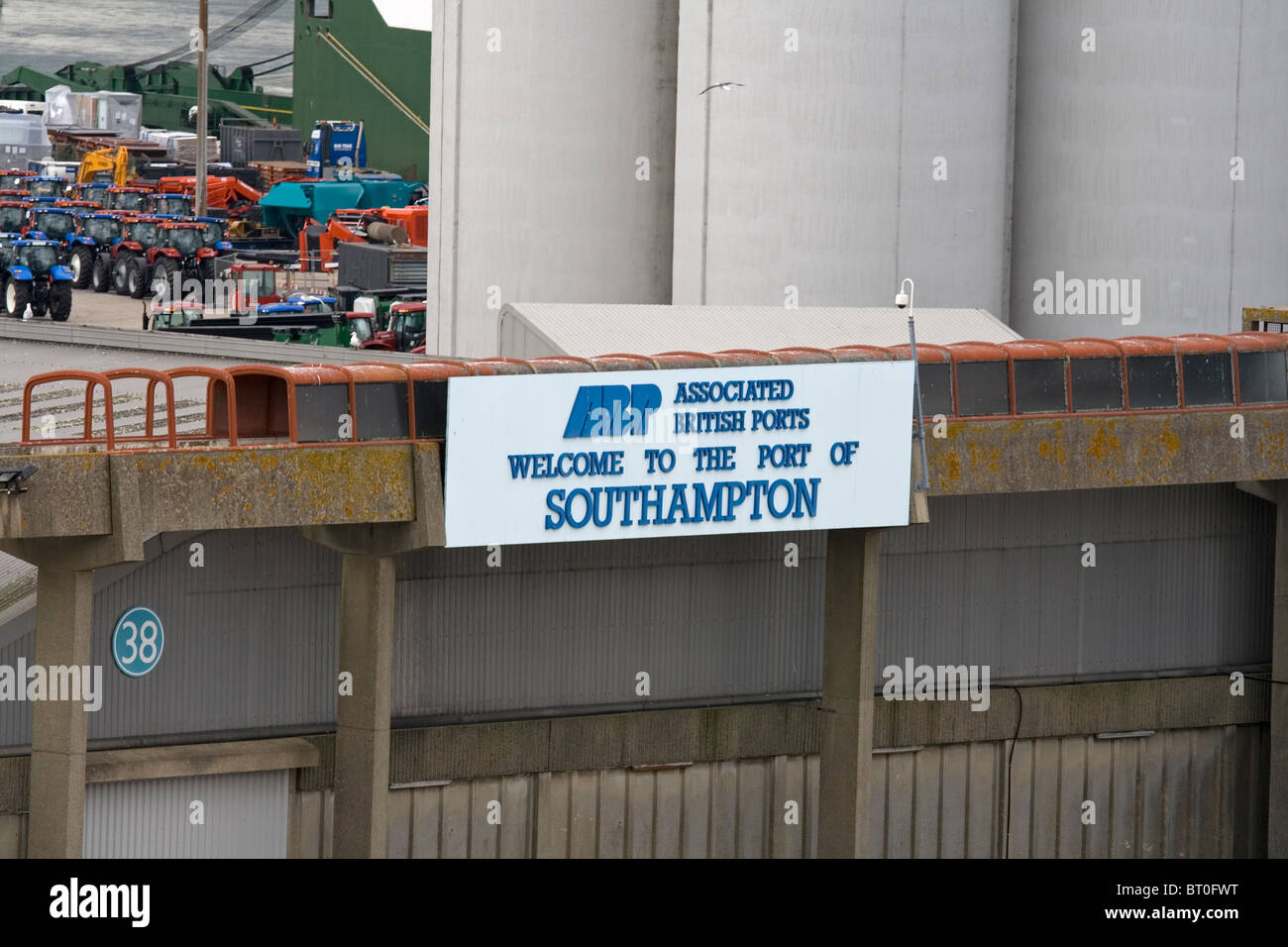 Port de Southampton, Associated British Ports Banque D'Images