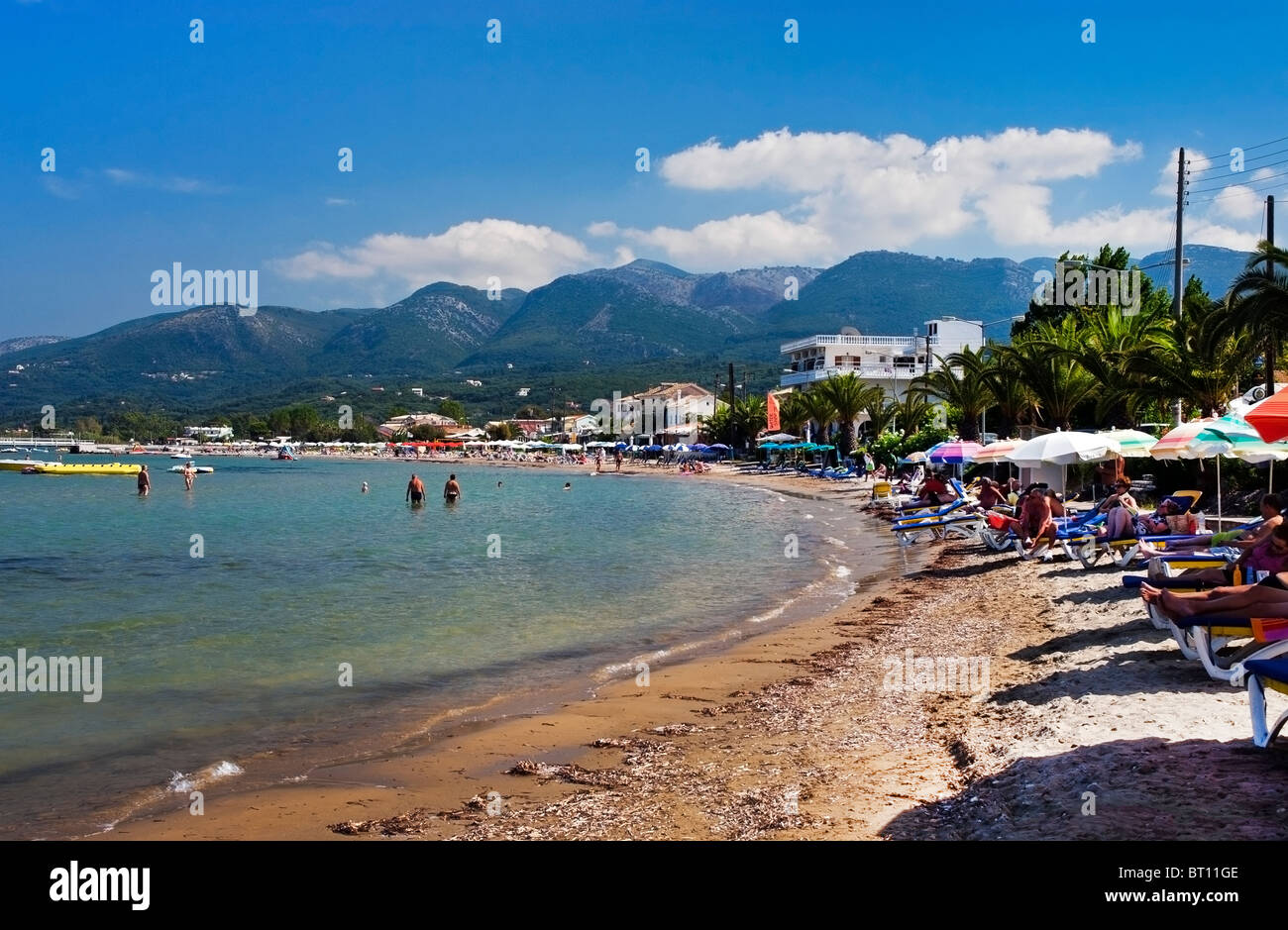 Roda beach corfu greece Banque de photographies et d’images à haute ...