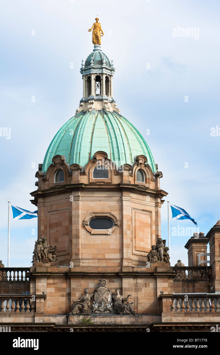 Siège de la Bank of Scotland, Édimbourg, Écosse, Royaume-Uni, Europe Banque D'Images