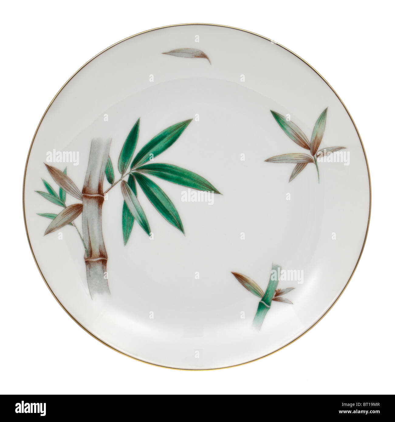 Années 1930 (RC Noritake japonais vaisselle royale) Dinner plate Banque D'Images