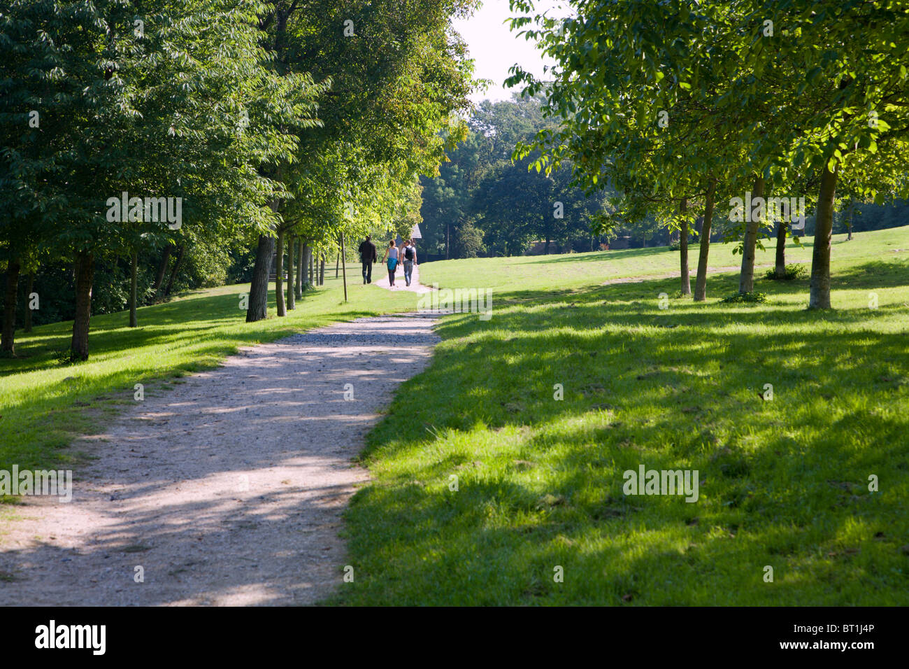 - Jardin Strahov à Prague Banque D'Images