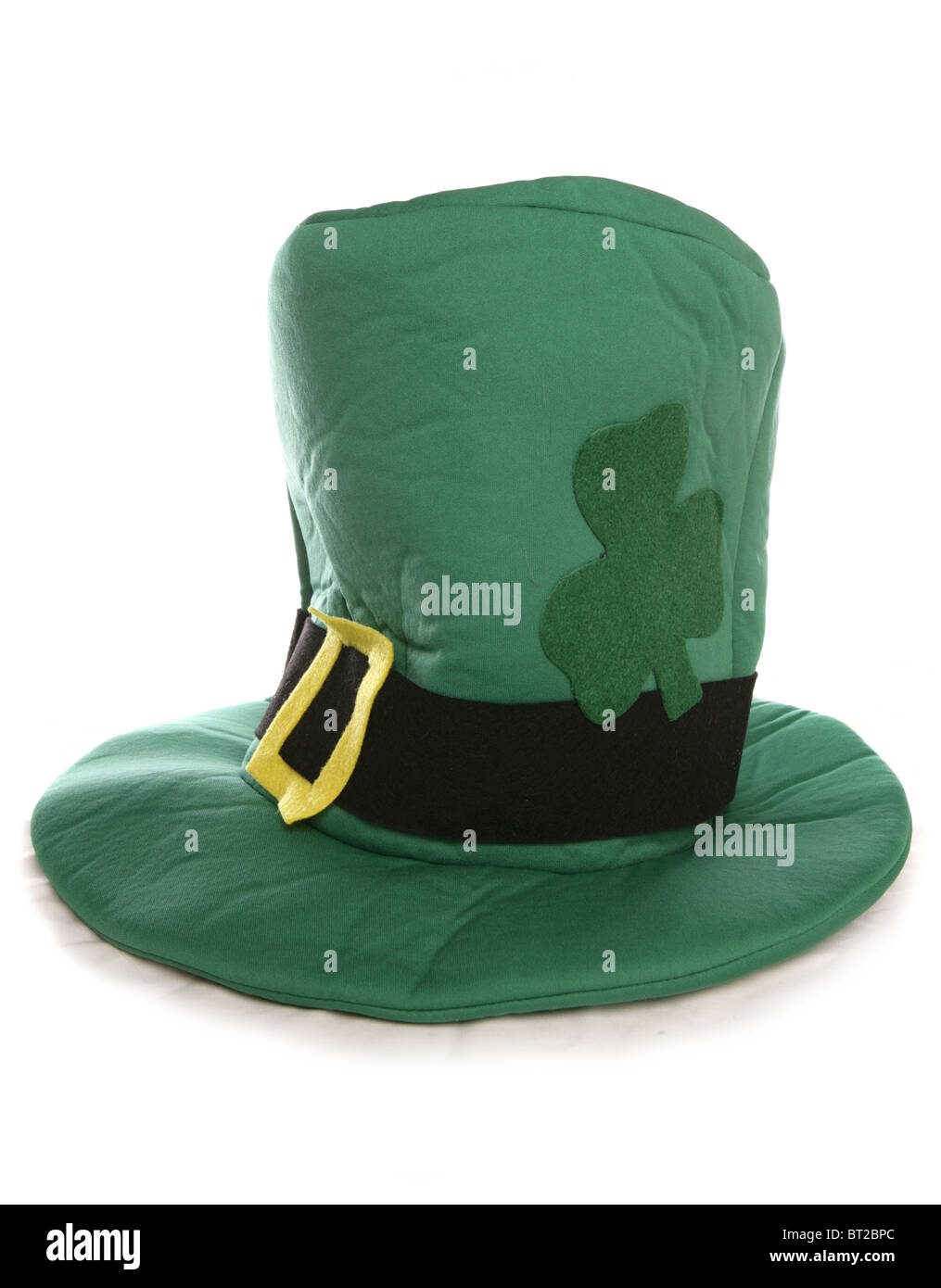 St Patricks day hat silhouette studio Banque D'Images