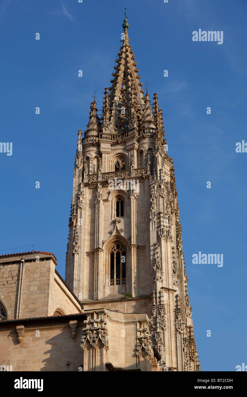 Cathédrale d'Oviedo, Asturias, Espagne Banque D'Images