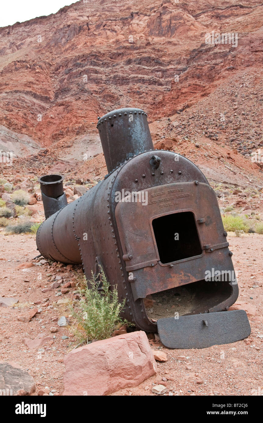 Spencer de chaudières moins Ferry, Vermillion Cliffs, Marble Canyon, Arizona, USA Banque D'Images